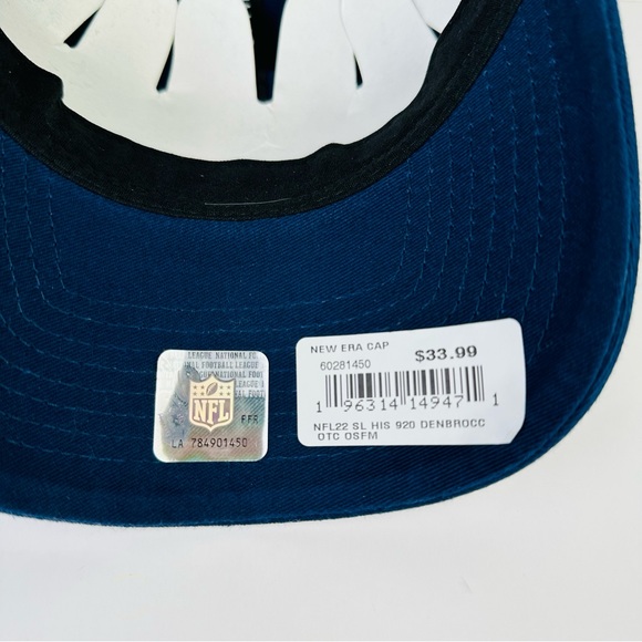 Denver Broncos 2022 On-Field Hat Cap New Era 9Twenty Adjustable NFL Football - Picture 9 of 9